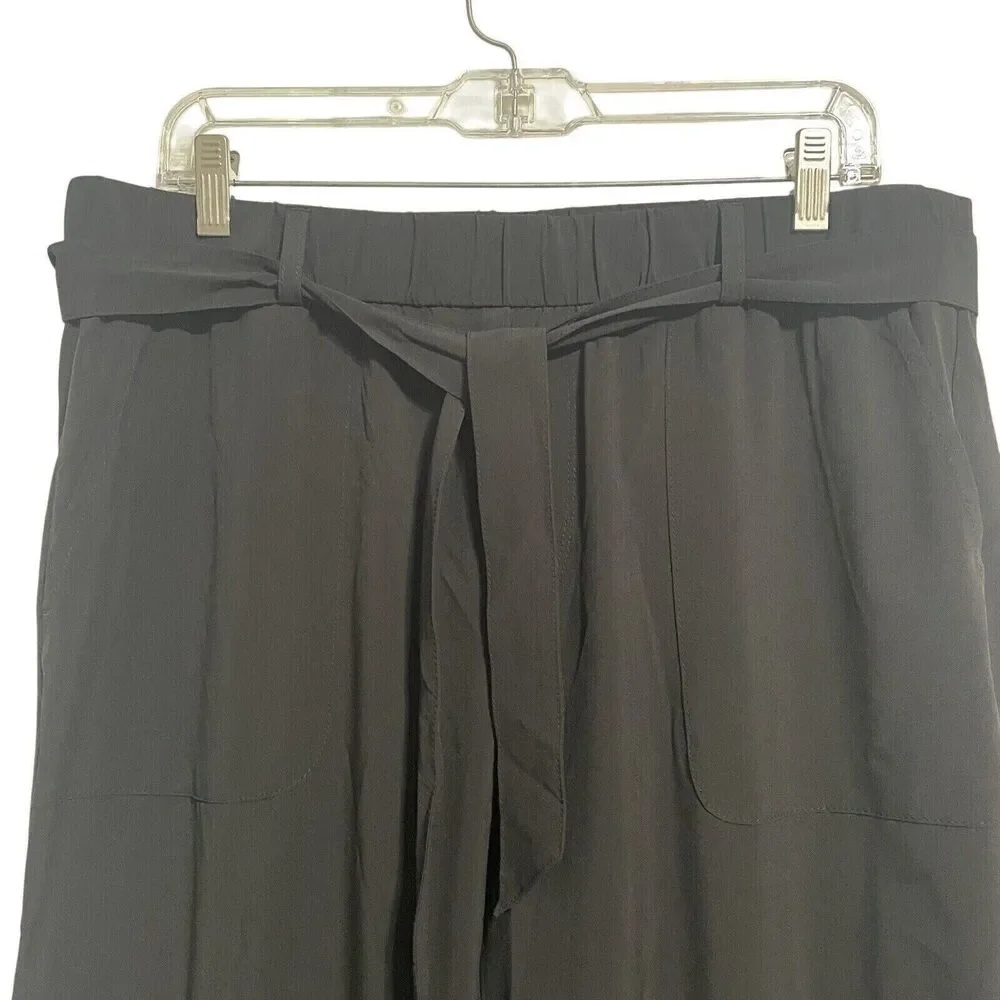 Banana Republic Men’s Hybrid Jogger Pants Black Size L Slim Fit Stretch Athletic